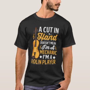 Camiseta Soy un violinista, no un mus mecánico