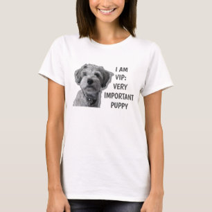 Camiseta Soy un VIP: Muy Importante Cachorro, linda Camiset