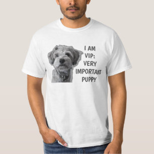 Camiseta Soy un VIP: Muy Importante Cachorro, linda Camiset