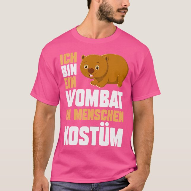 Camiseta Soy Un Wombat (Anverso)