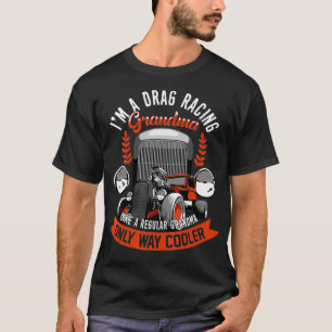 Camiseta Soy una abuela de Carreras de arrastre como una ab