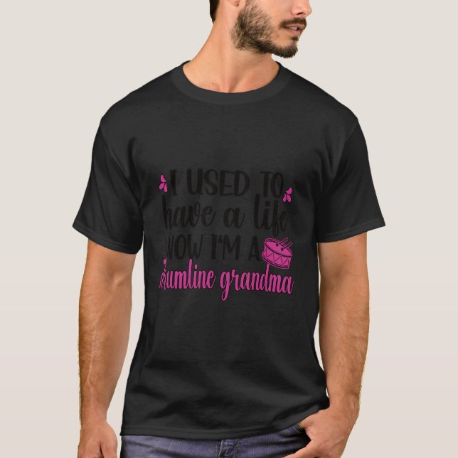 Camiseta Soy Una Abuela De Drumline (Anverso)