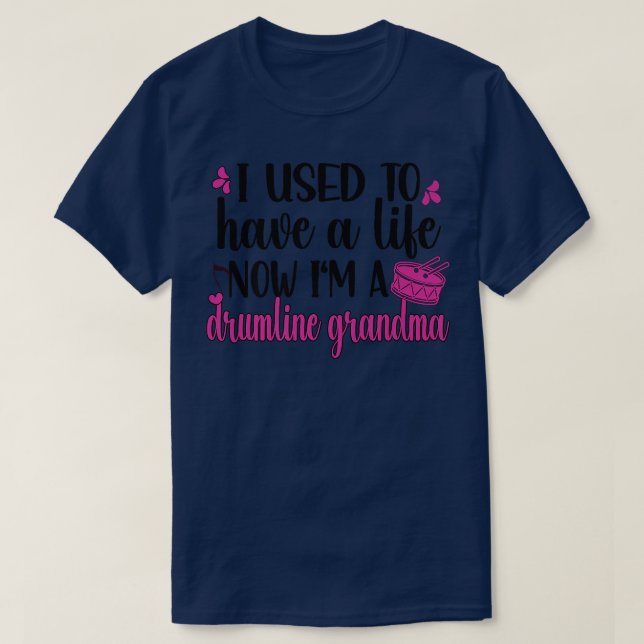 Camiseta Soy una abuela de Drumline divertida abuela  (Diseño del anverso)