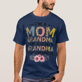 Camiseta Soy una abuela de la gran mamá. Nada me asusta a l