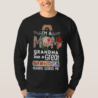 Camiseta Soy una abuela de mamá y no me asustan las madres