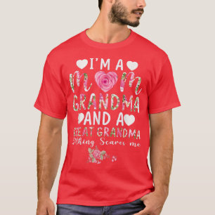 Camiseta Soy una abuela de mamá y no me asustan las madres 