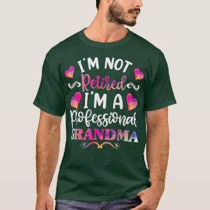 Camiseta Soy una abuela jubilada para mujeres, jubilada