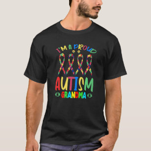Camiseta Soy Una Abuela Orgullosa Autismo Autism Awareness 