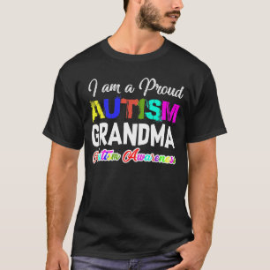 Camiseta Soy una abuela orgullosa del autismo