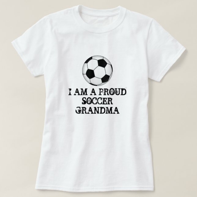 CAMISETA SOY UNA ABUELA ORGULLOSA DEL FÚTBOL (Diseño del anverso)