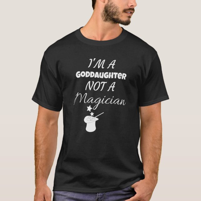 Camiseta Soy una ahijada, no un sarcástico mago (Anverso)