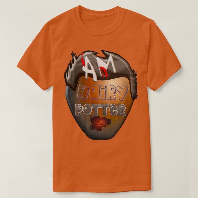 Camiseta Soy una alfarería de jarra de pelo (Diseño del anverso)