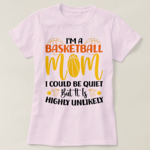 Camiseta Soy una amante del básquetbol, mamá, amante del de