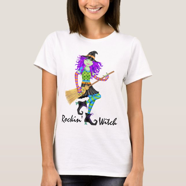 Camiseta Soy una bruja de Rockin - SRF (Anverso)