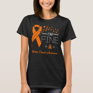 Camiseta Soy una buena conciencia sobre el cáncer uterino