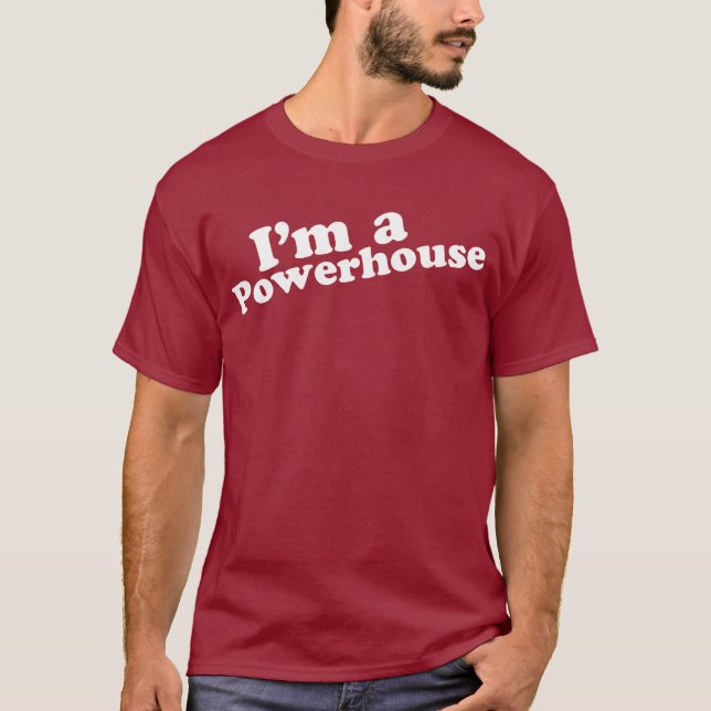 Camiseta Soy una central eléctrica (Anverso)