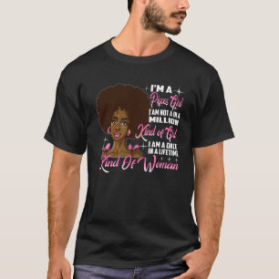 Camiseta Soy una Chica de Pisces Chica de cumpleaños de muj