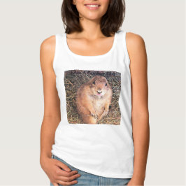 Camiseta Soy una Chica guapa del tanque básico femenino