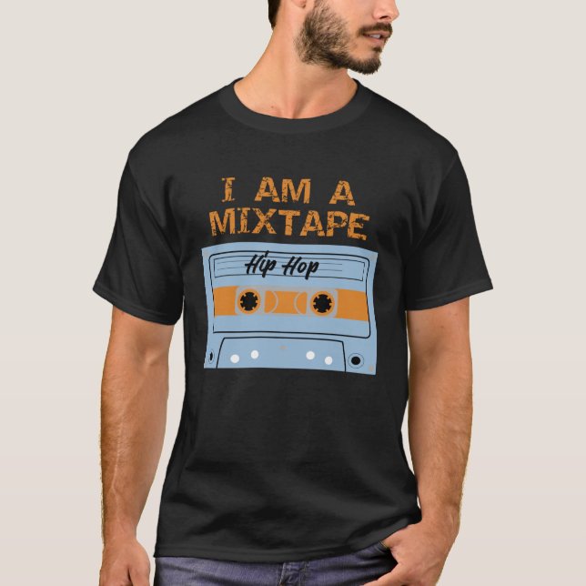 Camiseta Soy una cinta mixtape Hip Hop Cassette Cos Hallowe (Anverso)