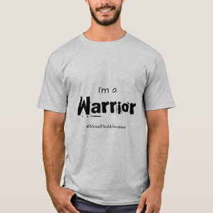 Camiseta Soy una conciencia de la salud mental del guerrero