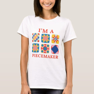 Camiseta Soy una creadora de piezas - Quilter divertida