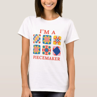 Camiseta Soy una creadora de piezas - Quilter divertida