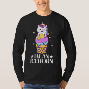 Camiseta Soy una crema de hielo Unicornio popsicle Mochi