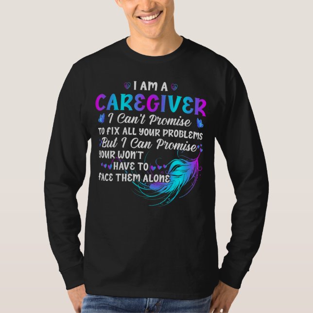 Camiseta Soy una cuidadora que no puedo prometer que arregl (Anverso)