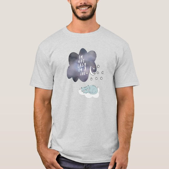 Camiseta Soy Una Dama De Gato Graciosa (Anverso)