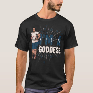Camiseta Soy una diosa Melanin negro Sista Bbw Bonito Reina