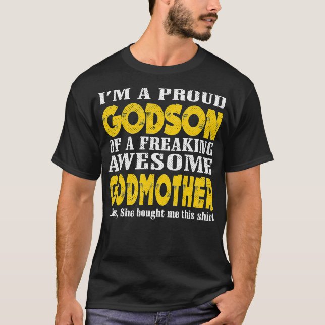 Camiseta Soy una Diosa Orgullosa de una Maldita Madrina inc (Anverso)