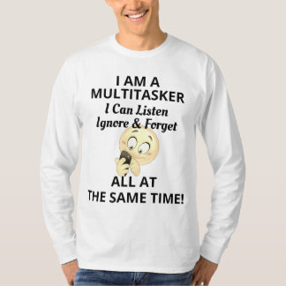 Camiseta Soy una emoji de teléfono móvil y té divertida mul
