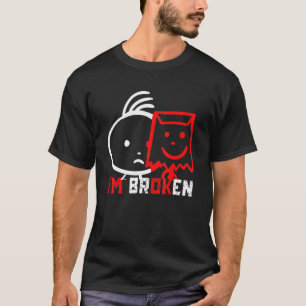 Camiseta Soy una enfermedad invisible rota Estoy rota Estoy