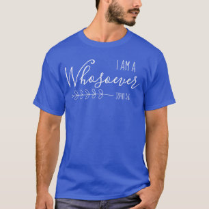 Camiseta Soy una escritura de versículo bíblico para mujere
