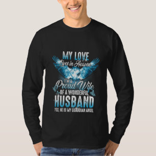 Camiseta Soy Una Esposa Orgullosa De Un Maravilloso Esposo