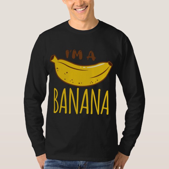 Camiseta Soy una fiesta bananera Fruit Vegan Vegetarian Fun (Anverso)