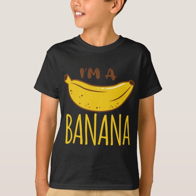 Camiseta Soy una fiesta bananera Fruit Vegan Vegetarian Fun (Anverso)
