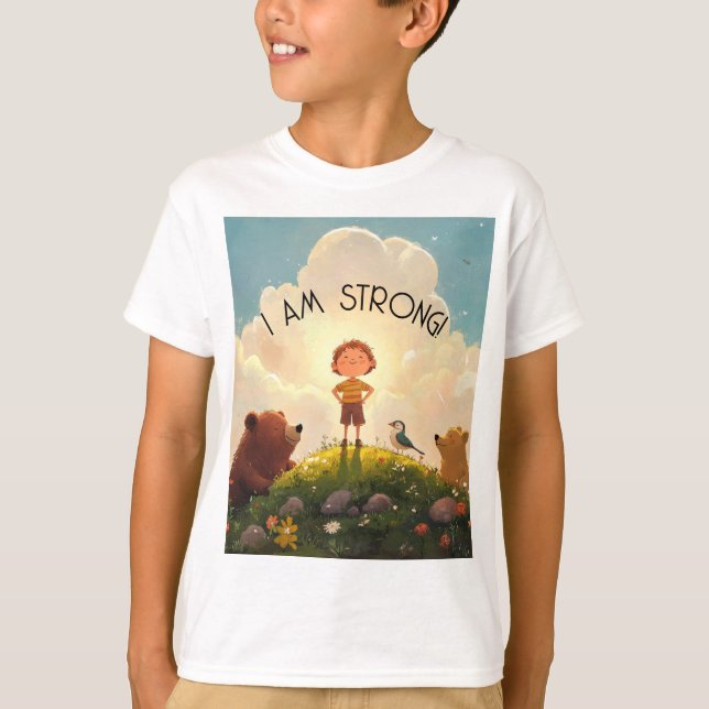 Camiseta Soy Una Firme Afirmación De Los Chicos (Anverso)