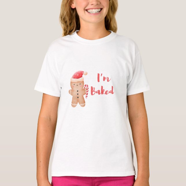 Camiseta Soy una galleta horneada (Anverso)