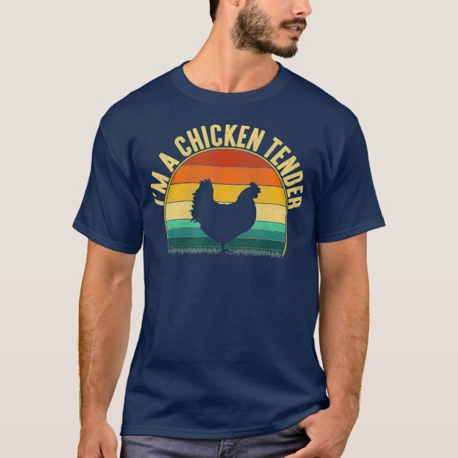 Camiseta Soy una gallina divertida de la moda del pollo (Anverso)
