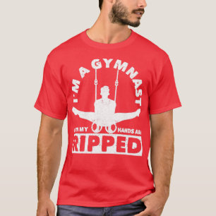 Camiseta Soy una gimnasta Incluso mis manos están rotas