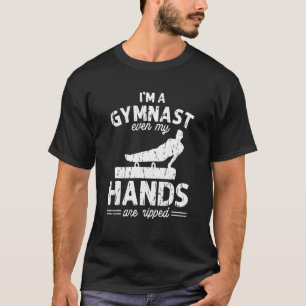 Camiseta Soy una gimnasta, incluso mis manos son acrobacias