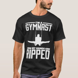 Camiseta Soy Una Gimnasta, Incluso Mis Manos Son Gimnástica