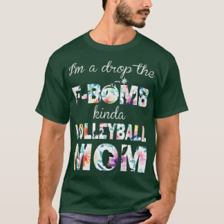 Camiseta Soy Una Gota De La Madre De Voleibol De La FBomb K