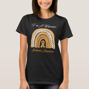 Camiseta Soy una guerrera Naranja de sensibilización sobre