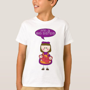 Camiseta soy una hermana grande (los chicas gemelos)
