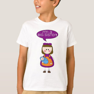 Camiseta ¡soy una hermana grande! (muchacho)