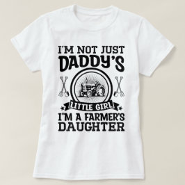 Camiseta Soy una hija de granjeros y soy amante de la agric
