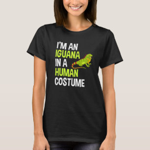 Camiseta Soy Una Iguana En Un Traje Humano