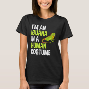 Camiseta Soy Una Iguana En Un Traje Humano